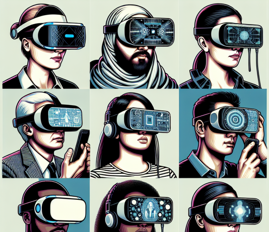 Humans with VR Headset Humans with VR Headset