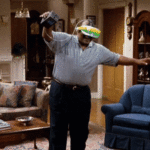 Space age VR Headset