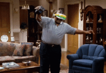 Space age VR Headset